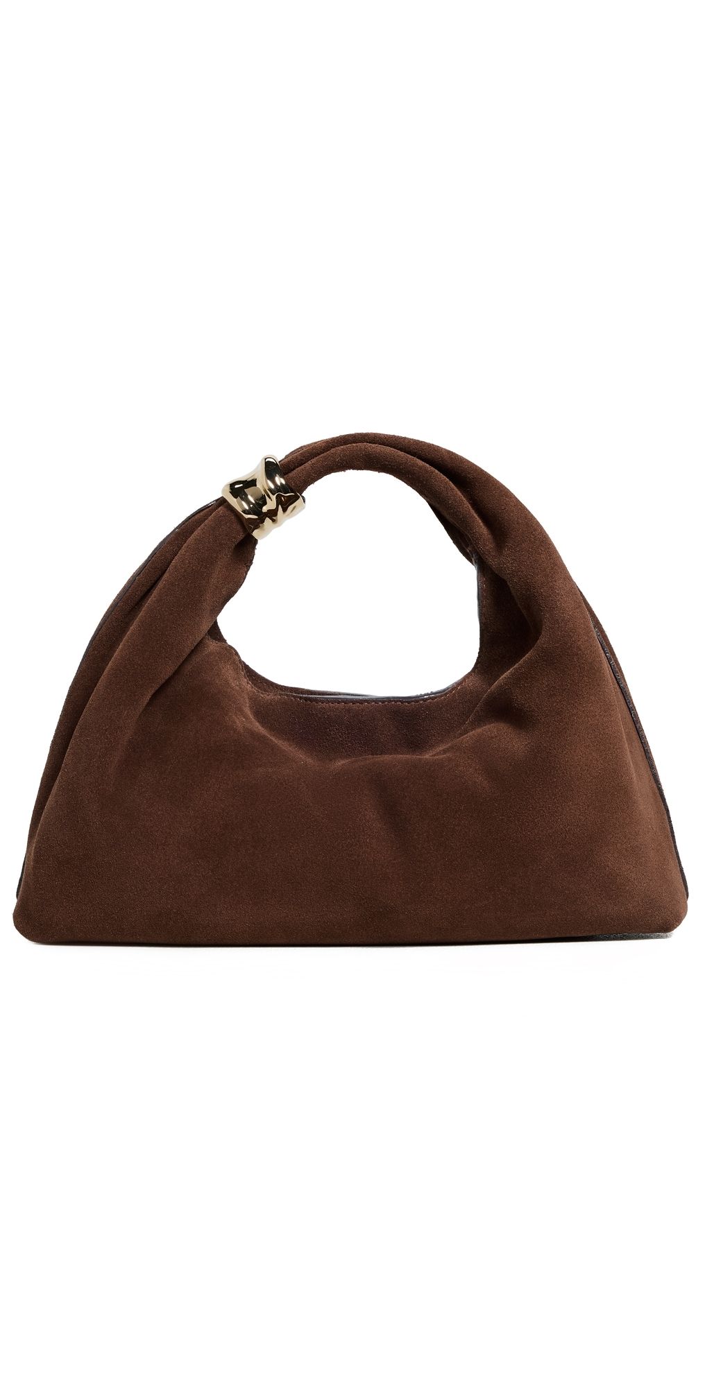 Madewell Suede Hand Held Ring Pouch Soft Mahogany One Size