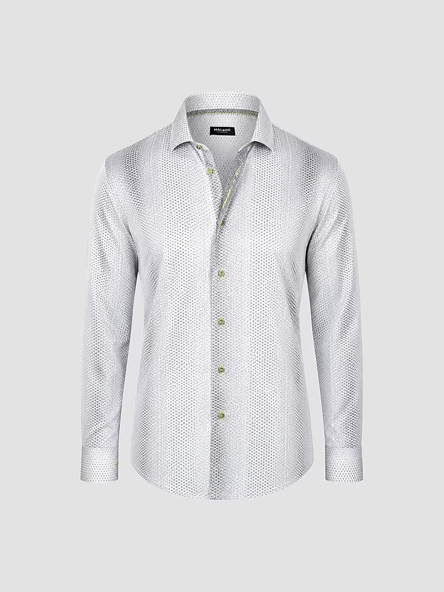 Men's Perm Einstein Dior Shirt - White - Size XXXXL