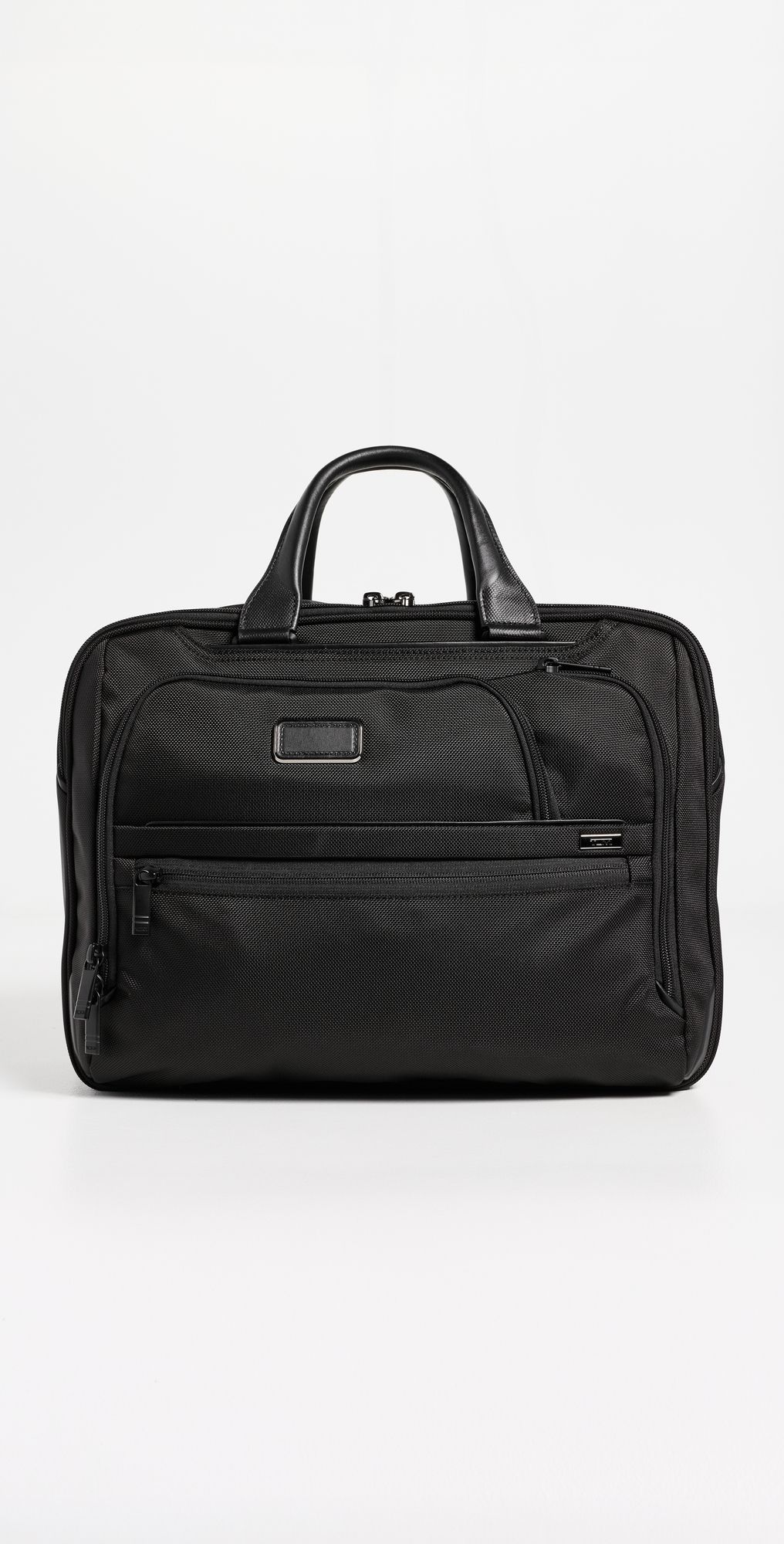 TUMI Medium Expandable Briefcase 15 Black One Size