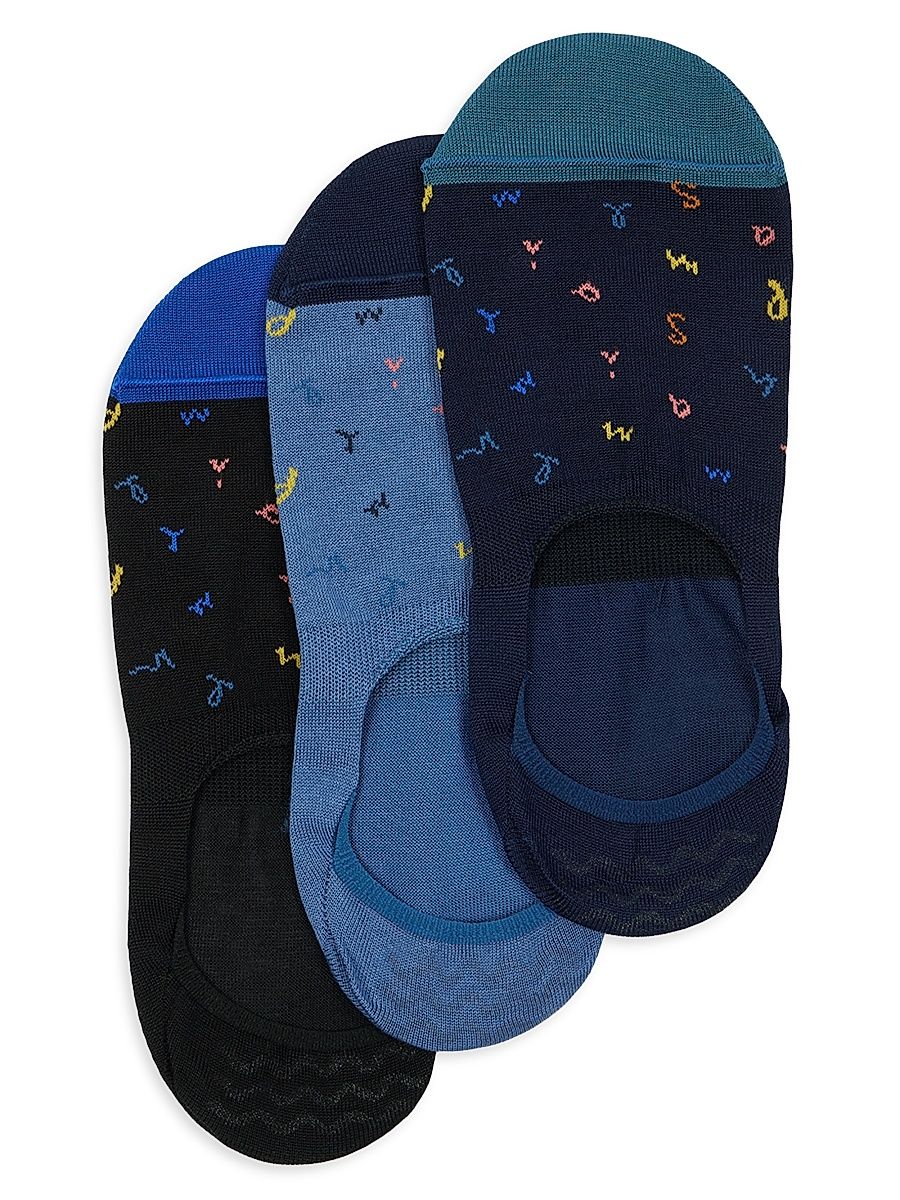 Men's Meribel 3-Pack No-Show Socks