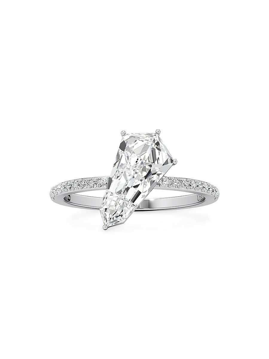 Women's Phoenix 18K White Gold & 2.17 TCW Lab-Grown Diamond Ring - White Gold - Size 7