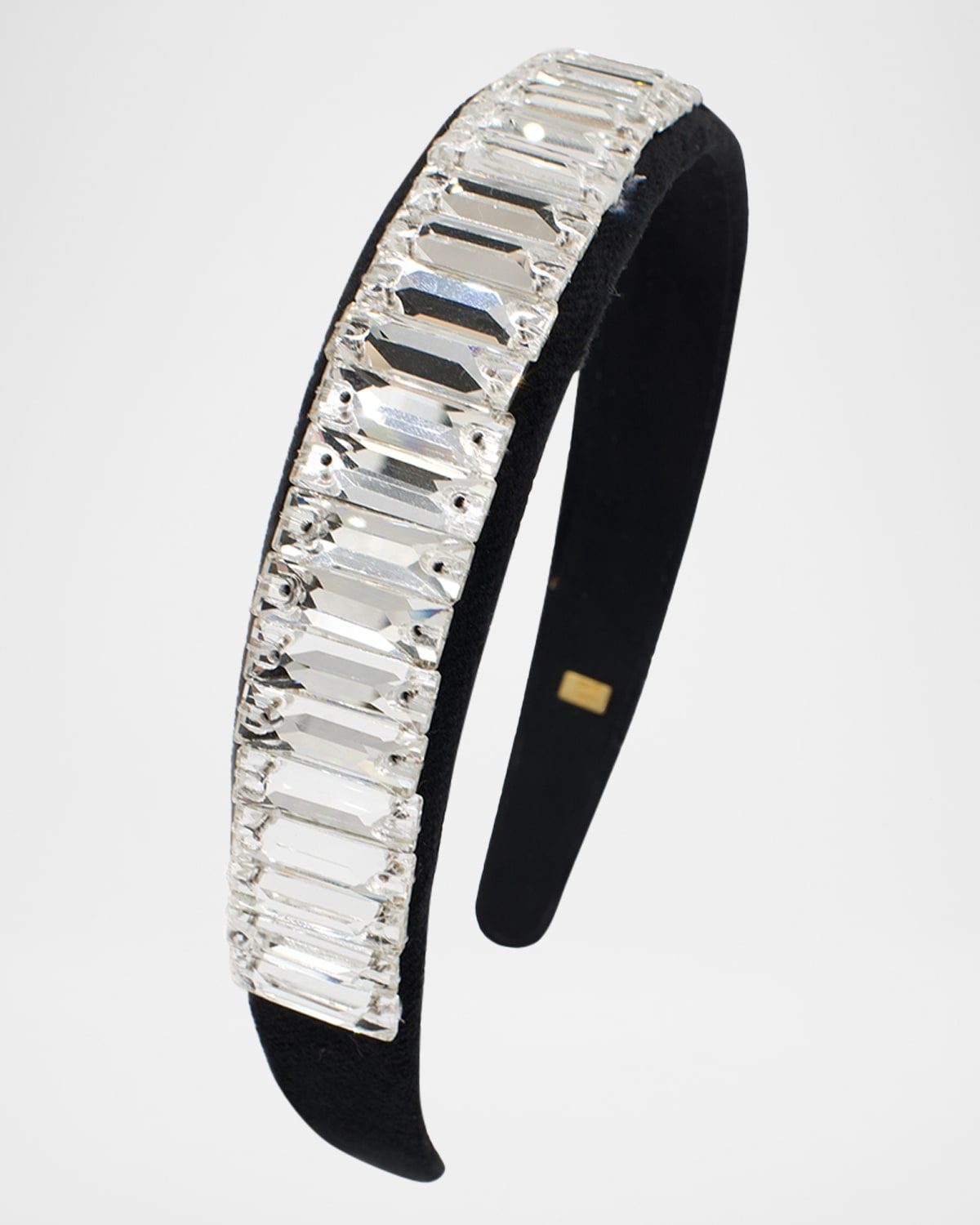 Girl & apos;s Velvet Headband W/ Faux Crystals