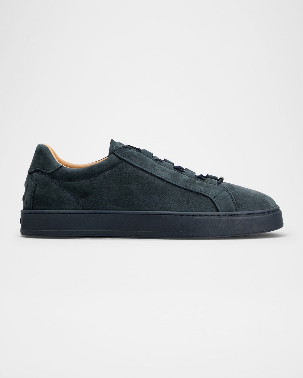 Men & apos;s Sportivo Elastico Leather Low-Top Sneakers