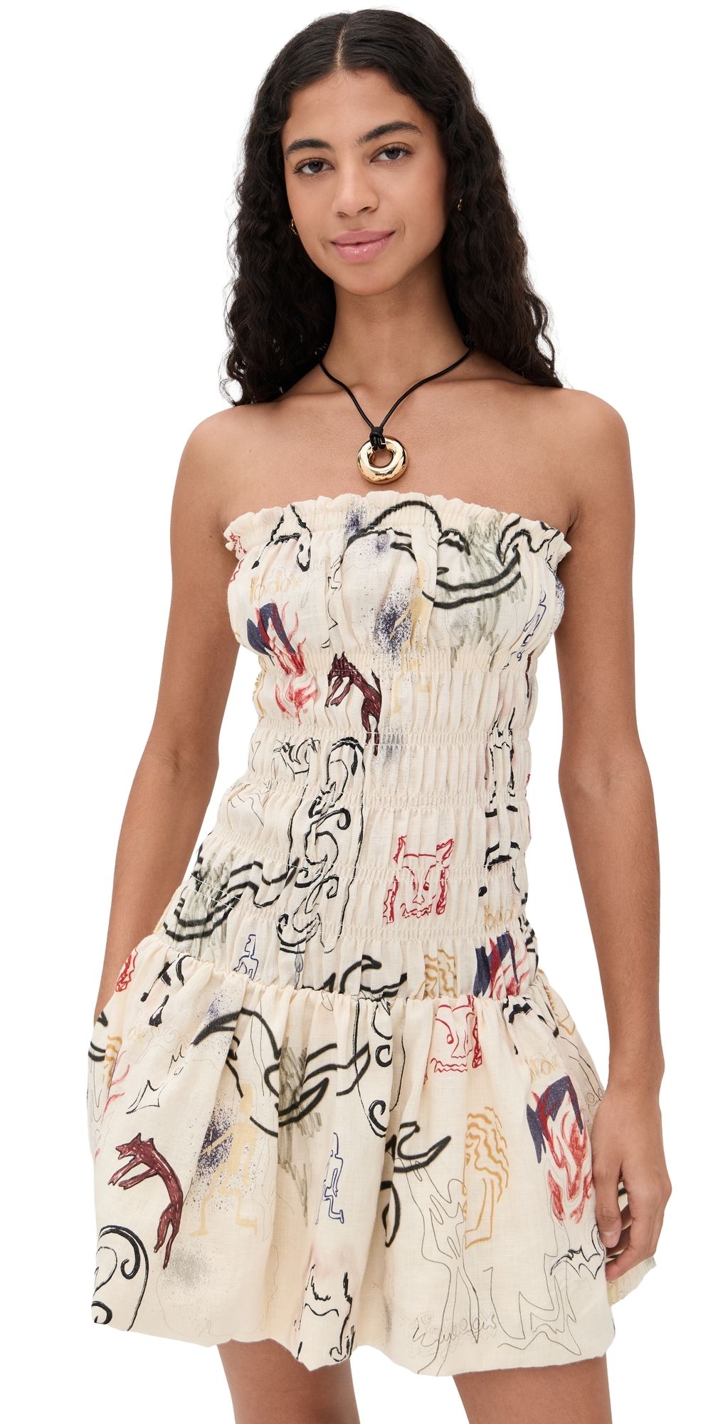 OAS Paradox Flor Dress Multi XS/S