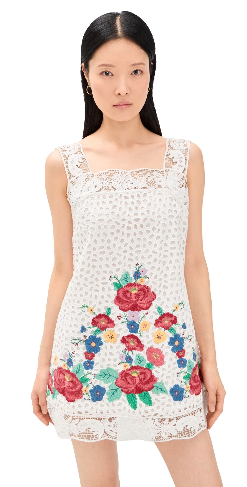 Sea Astrid Embroidery Tank Dress Multi 14