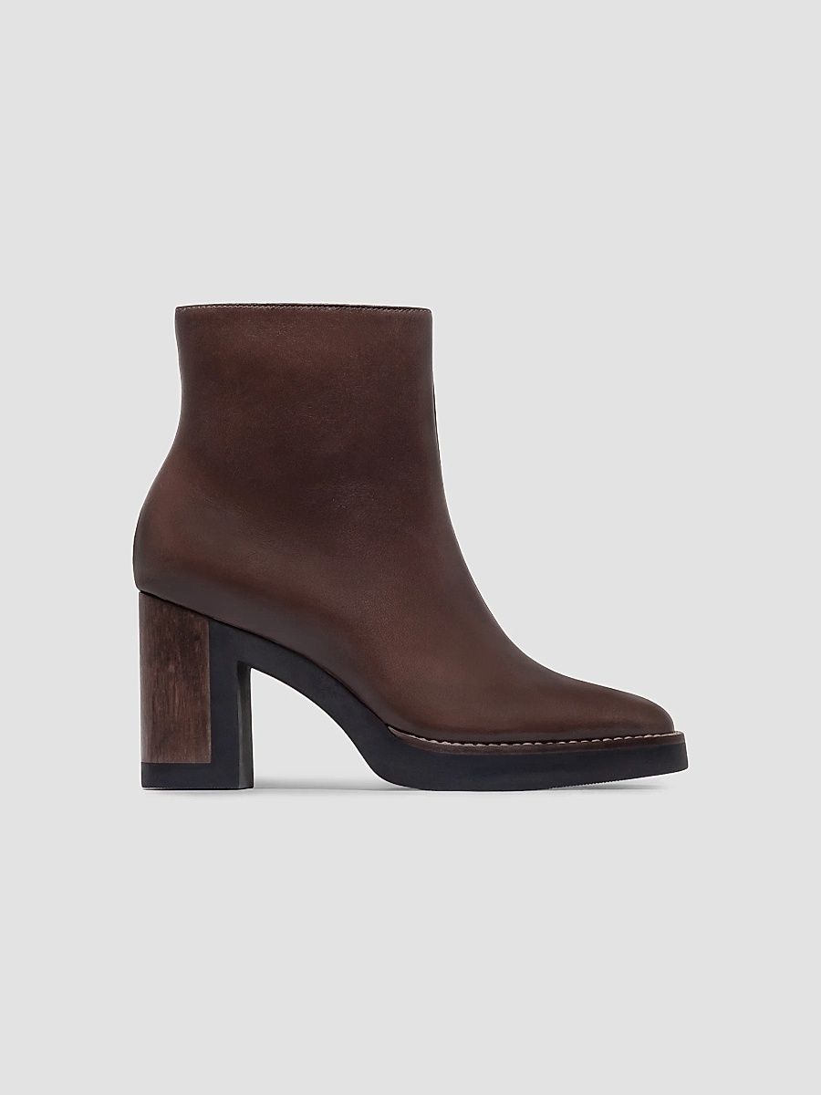 Bernardo Women's Nara Platform Ankle Boots - Dark Chocolate - Size 11