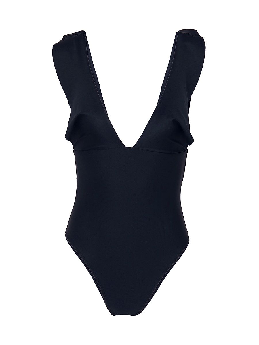 Women's Liz One-Piece Swimsuit - Black - Size Small
