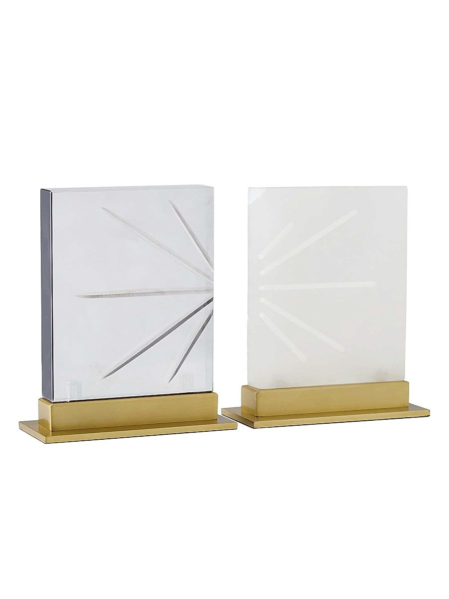 Veridian 2-Piece Sculpture Set - Gray