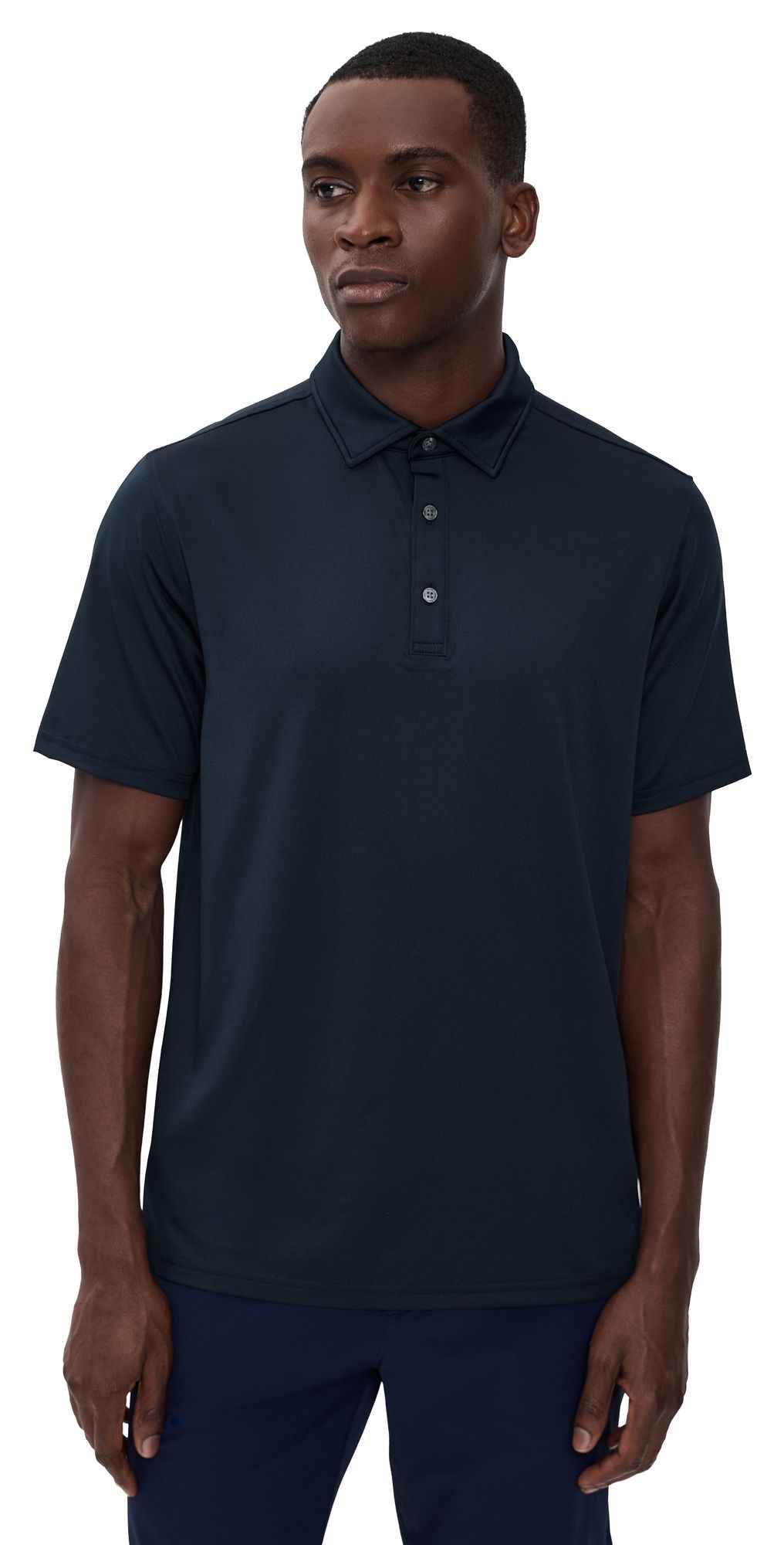 Rhone Drive Time Polo True Navy M