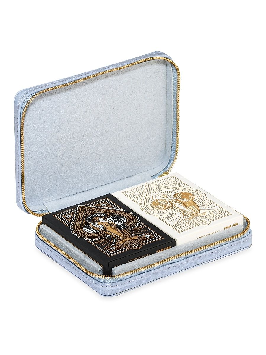 Enzo Travel Card Set - Hydrangea Blue