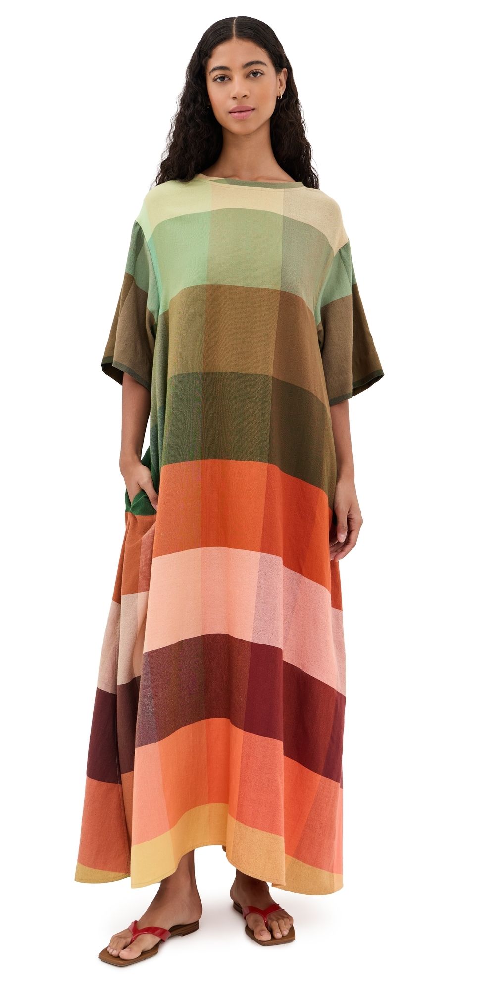 MARRAKSHI LIFE The T-Shirt Dress Plaid M