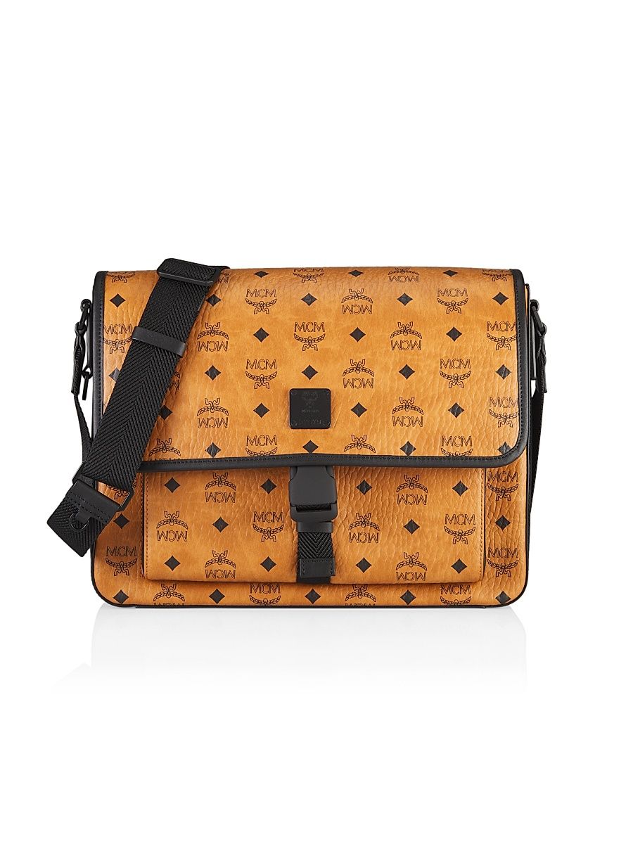 Men's Klassik Medium Messenger Bag - Cognac