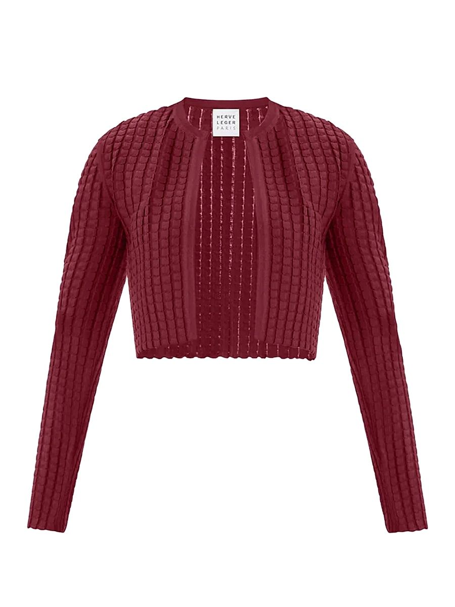 Women's The Georgina Crop Cardigan - Redrock - Size XS