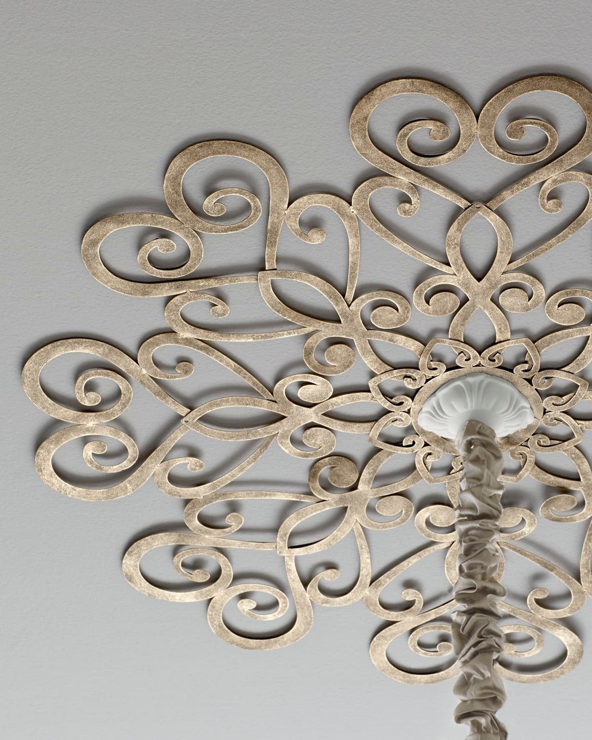 Scrolled Ceiling Medallion