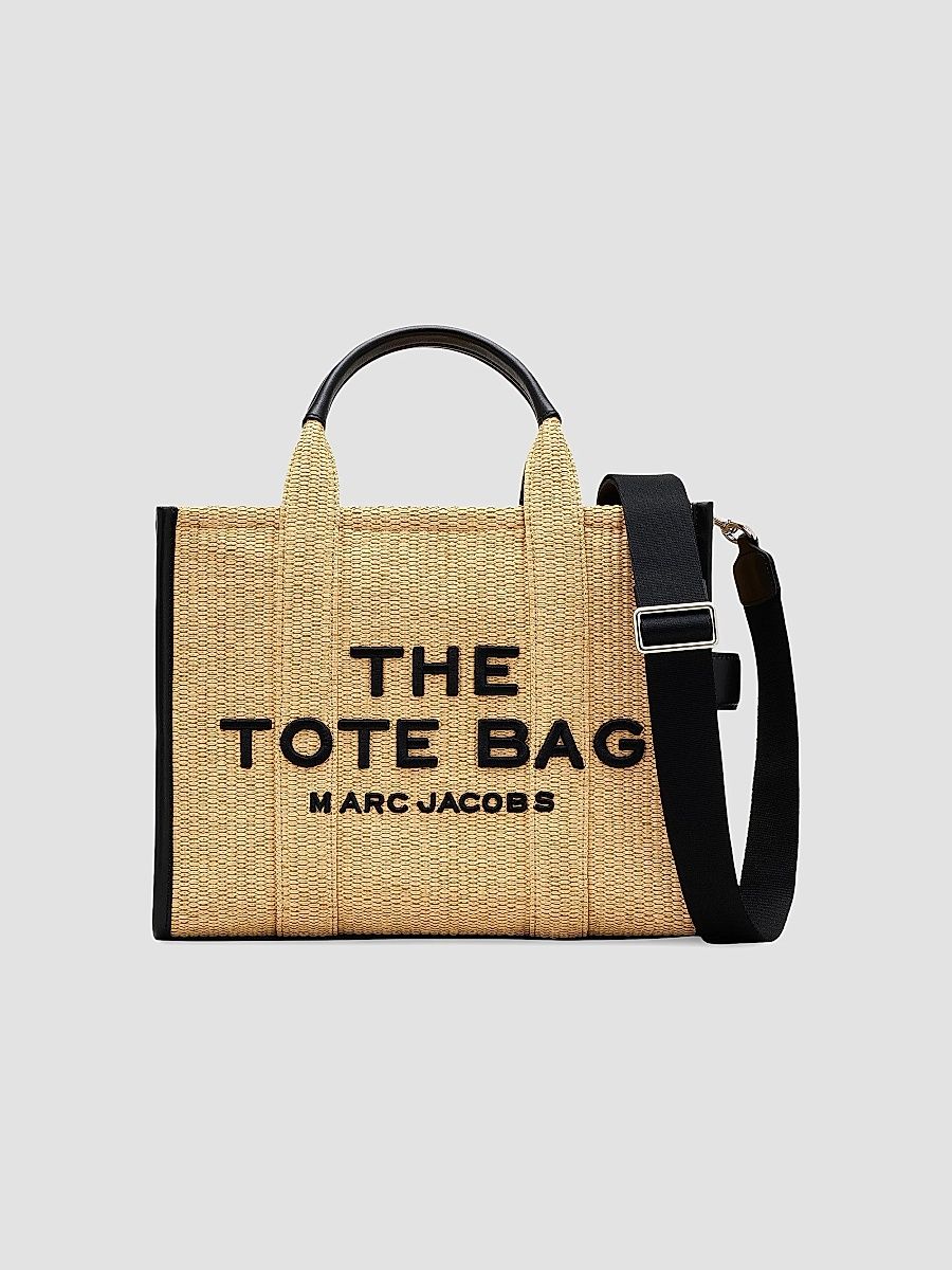 Marc Jacobs Women's The Woven Medium Tote Bag - Natural