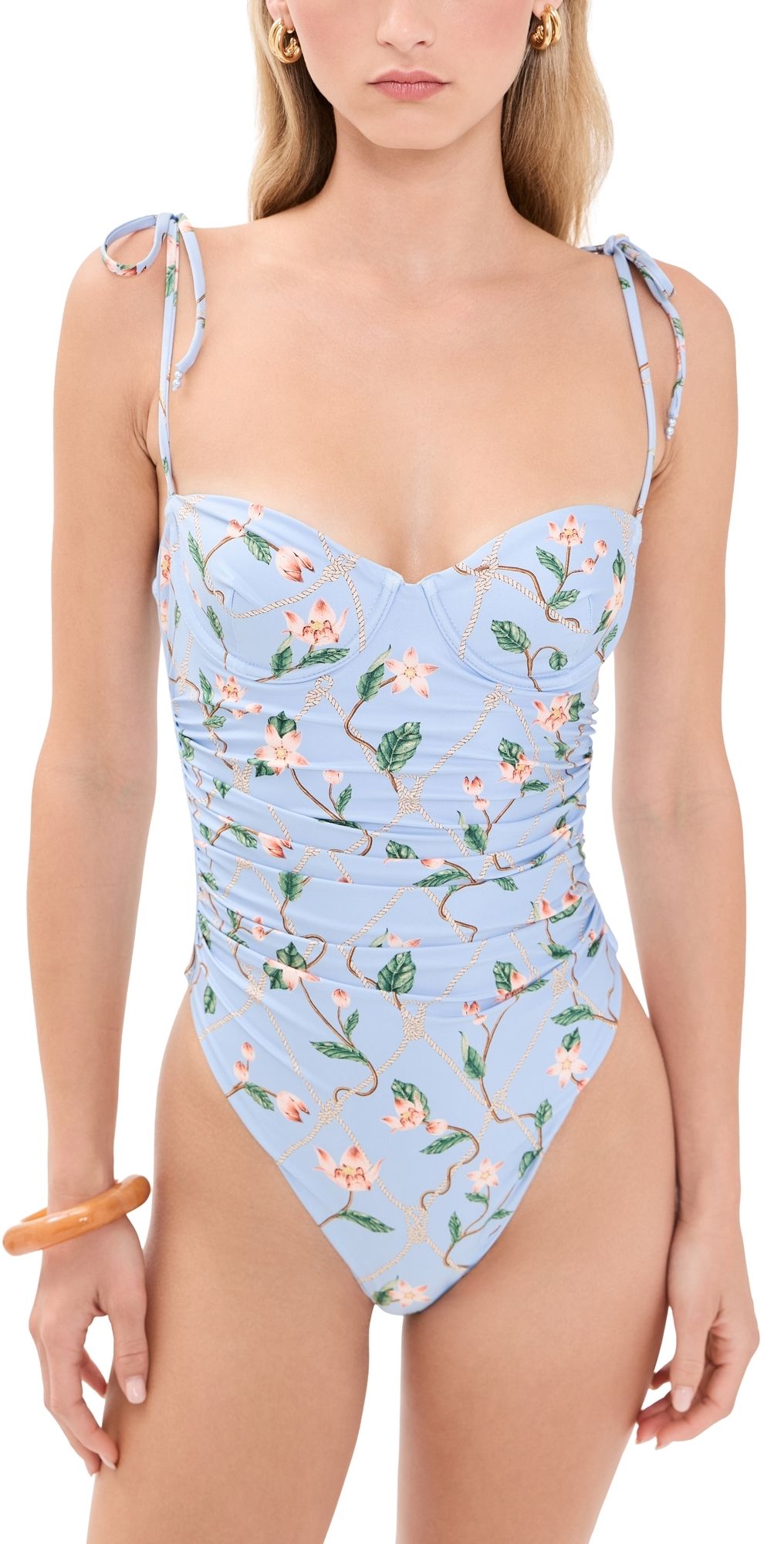 Agua by Agua Bendita Rabano Navegante One-Piece Swimsuit Multicolor XS