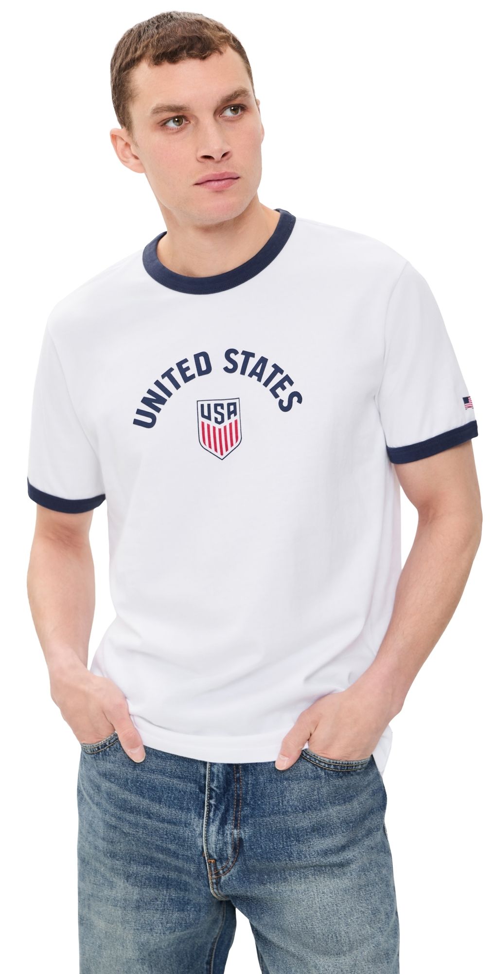 Levi's Levi's x World Cup USA Ringer Tee Red White Blue XXL