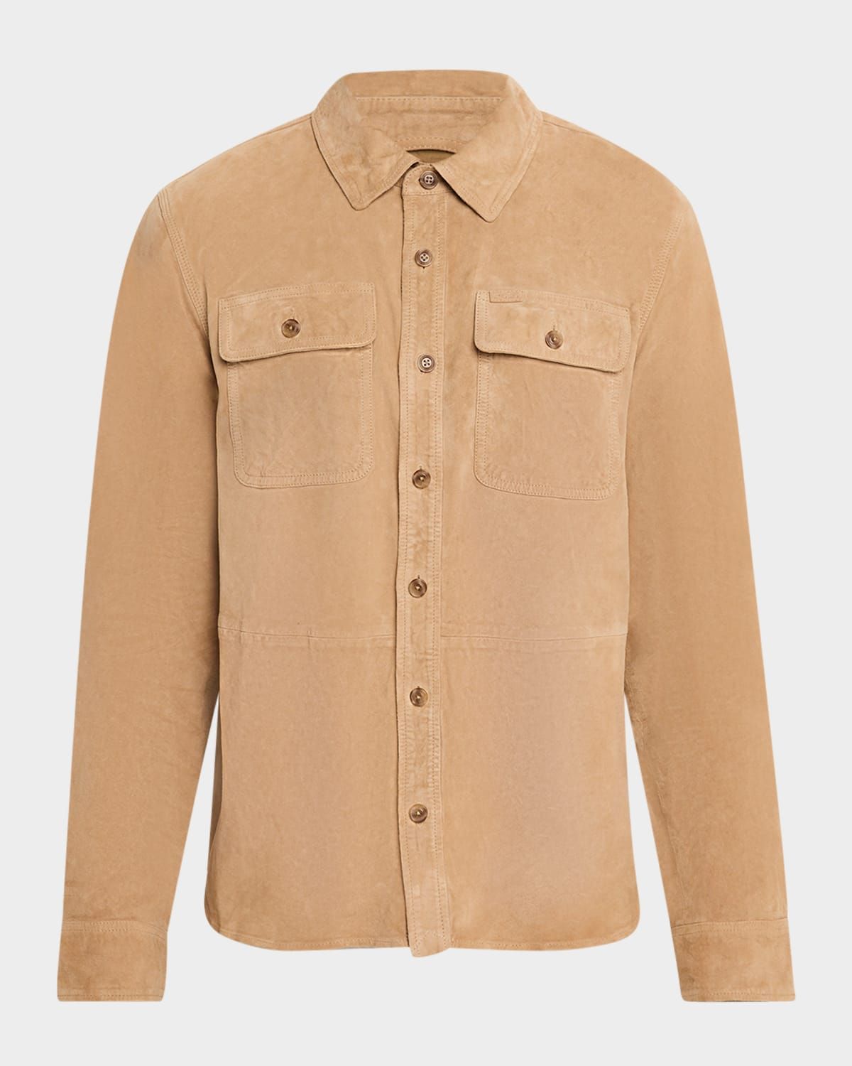 Suede Shirt Jacket