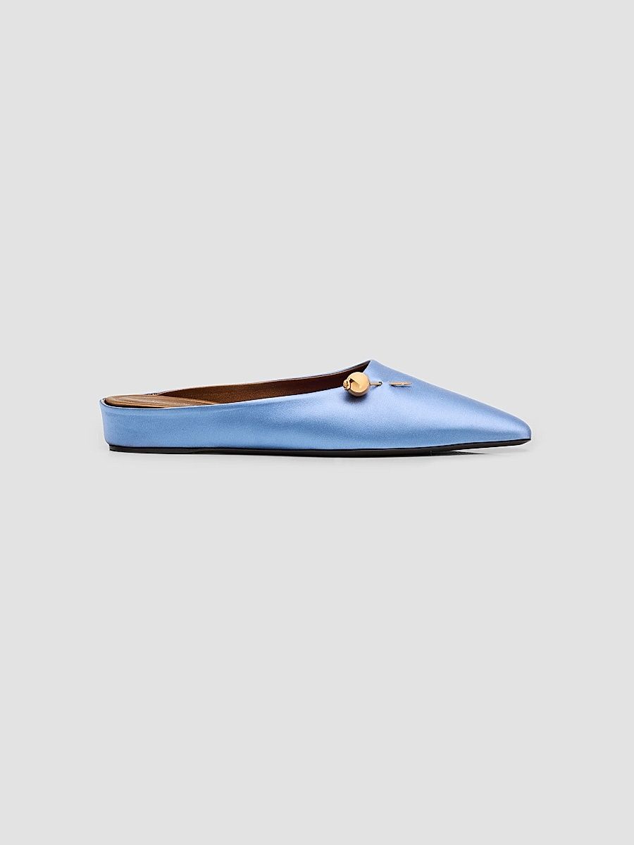 Women's Sleep On It 25MM Satin Mules - Satin Mist - Size 12