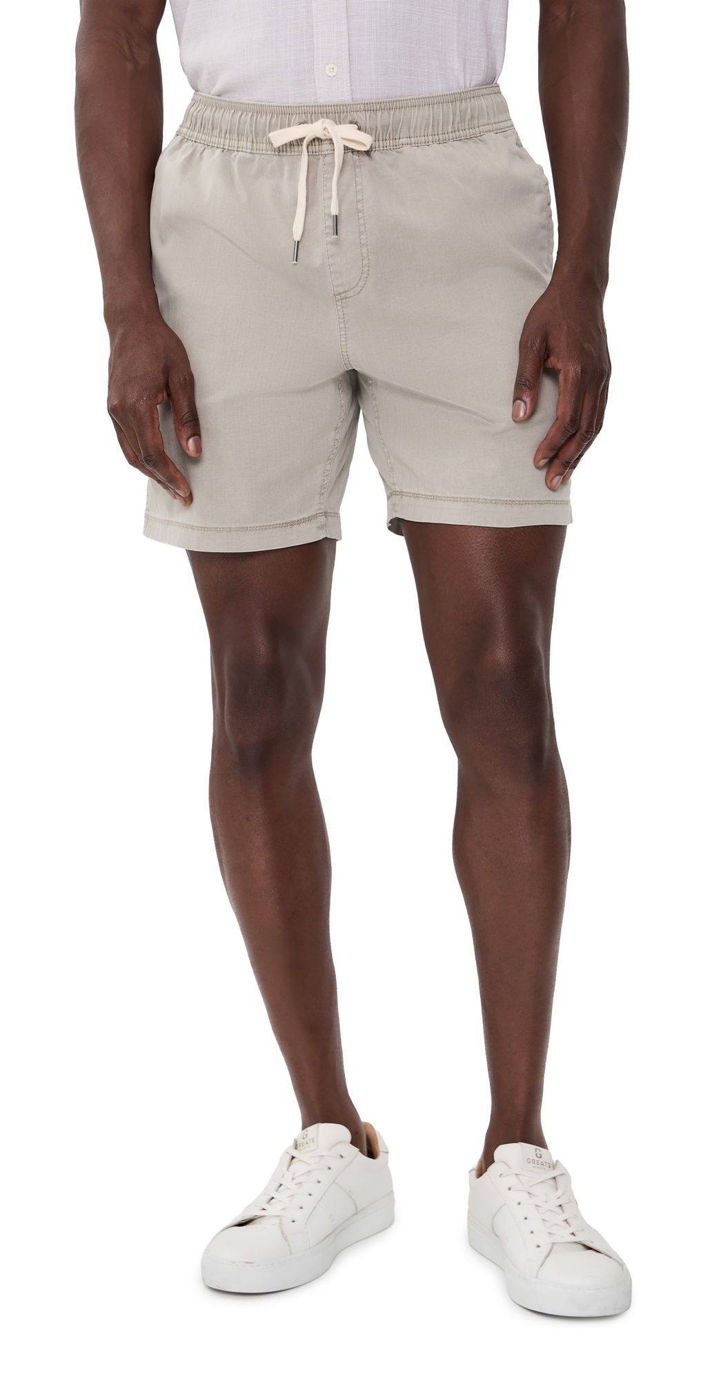 RAILS Cruz Drawstring Shorts 7 Washed Grey XL