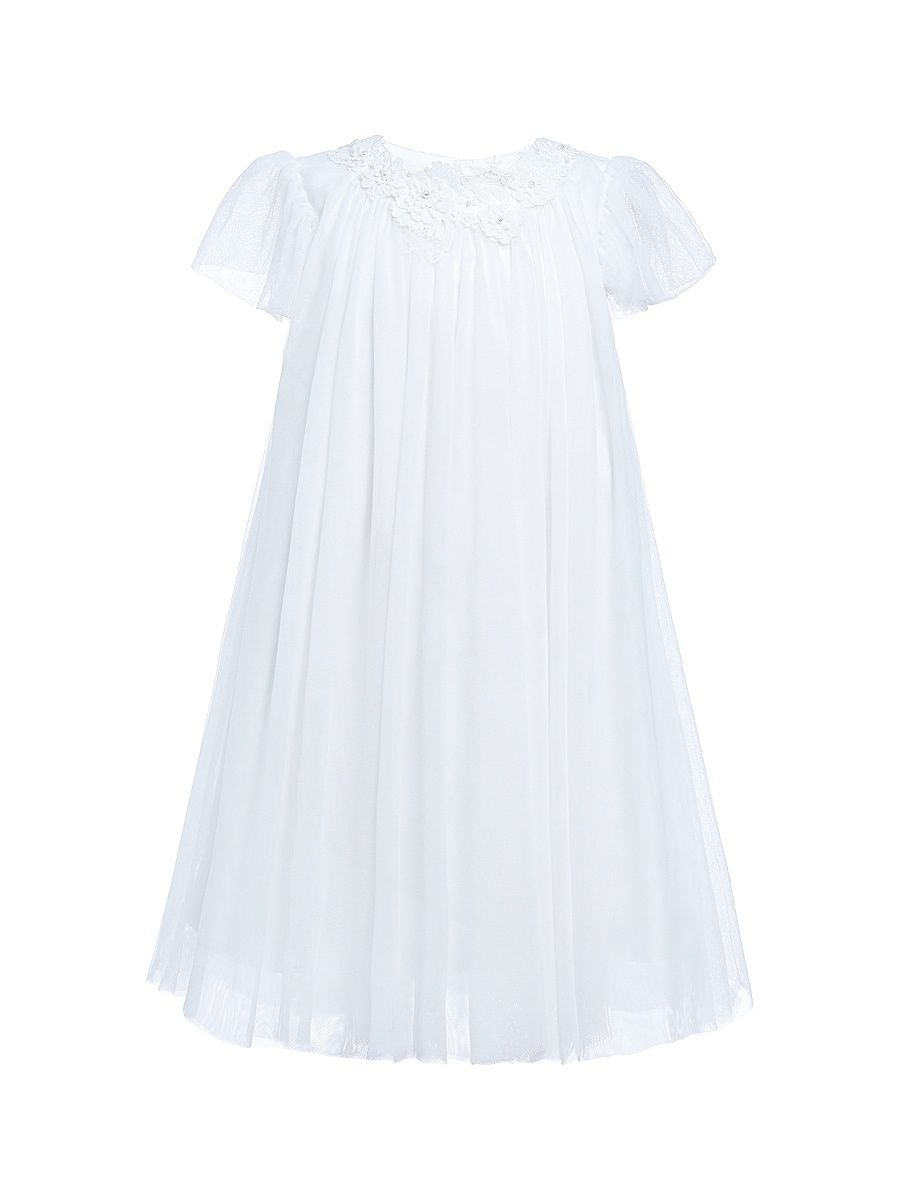 Baby Girl's, Little Girl's & Girl's Constance Dress - White - Size 11