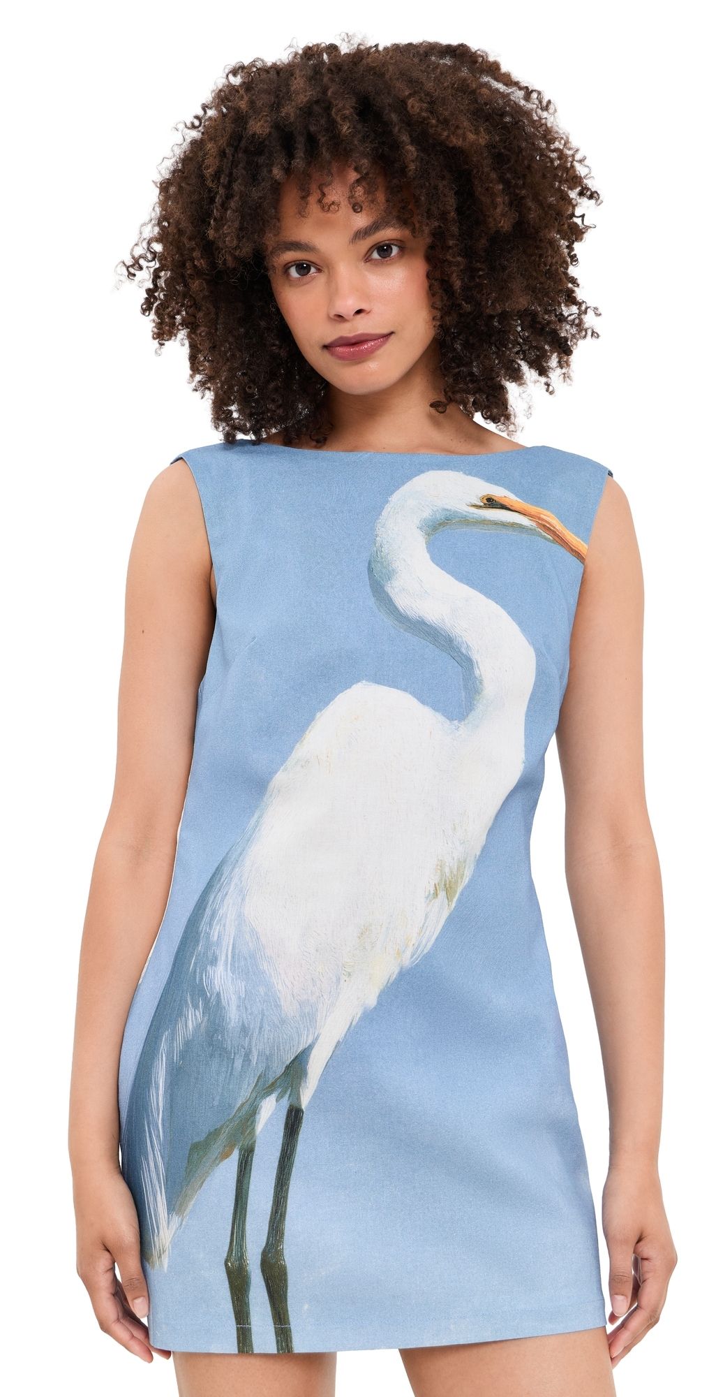 Yellow the Label Chloe Linen Dress Heron XS