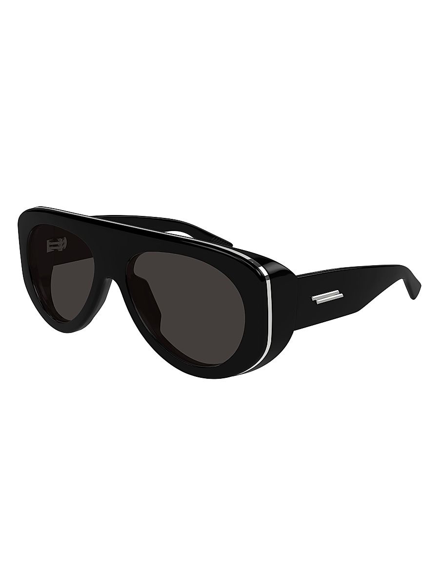 Women's Apres Ski 58MM Pilot Sunglasses - Black Silver Black