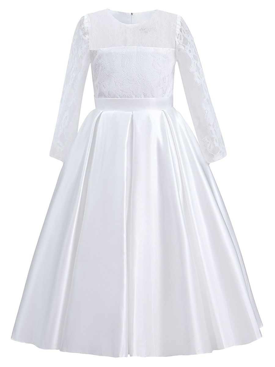 Little Girl's & Girl's Arcadia Dress - White - Size 12