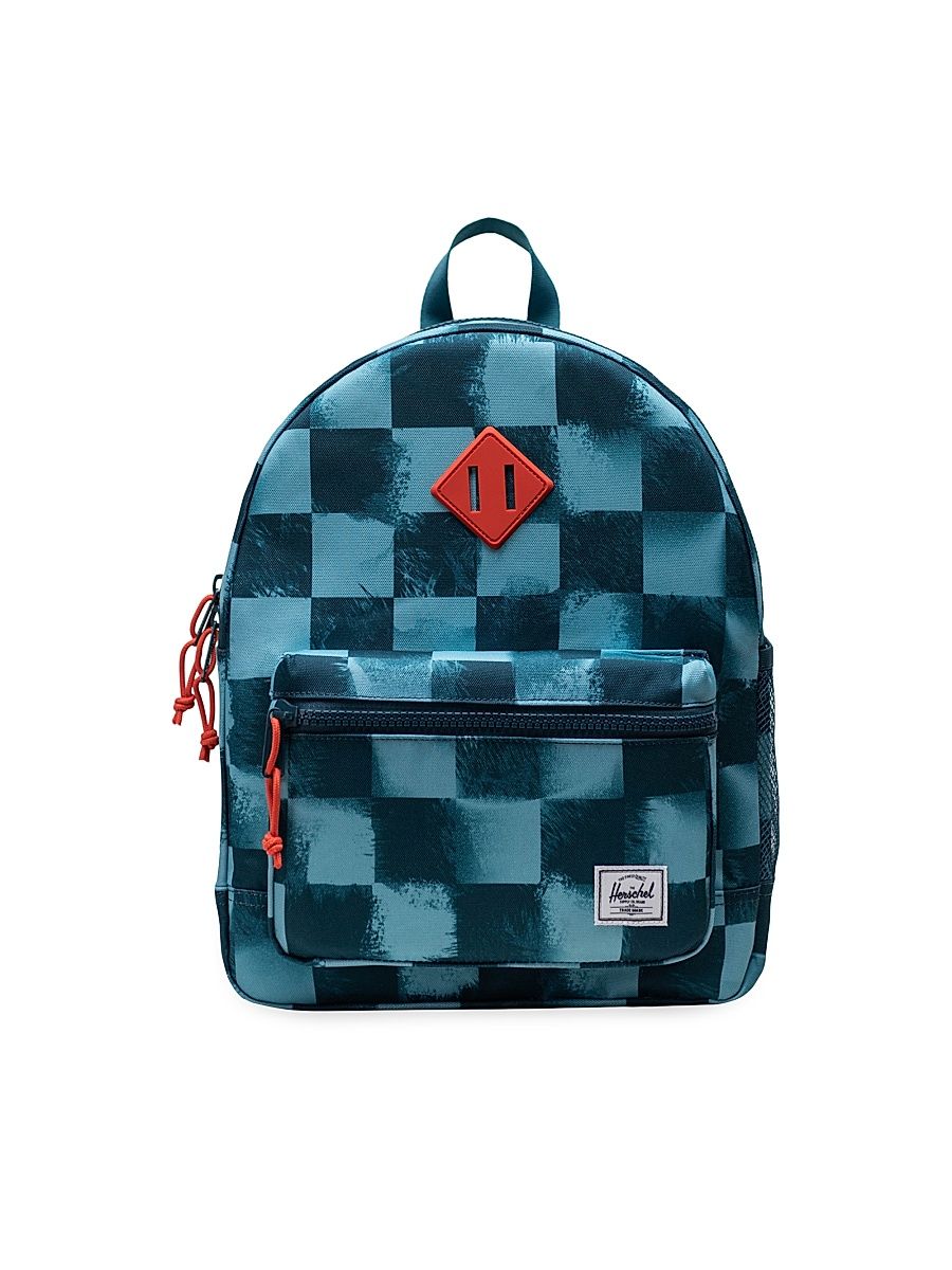 Kid's Heritage Youth Check Backpack - Stencil Checker