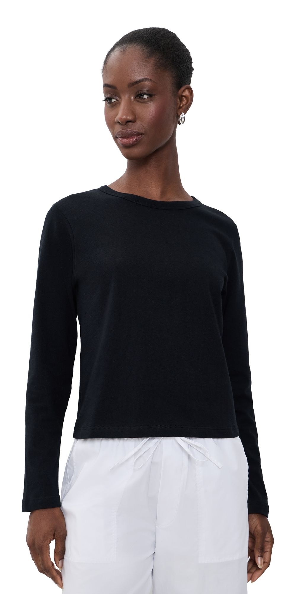 Leset Margo Long Sleeve Tee Black XL