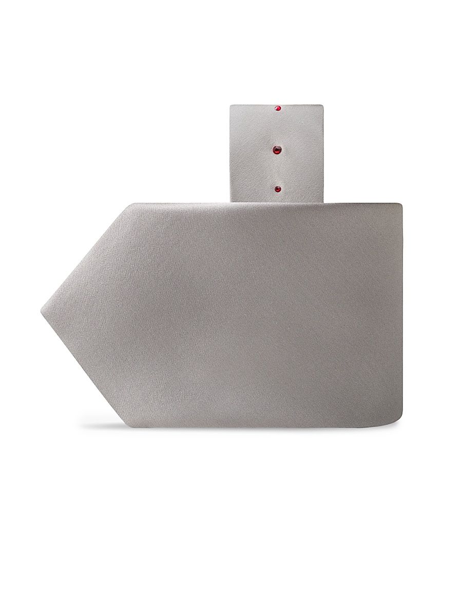 Men's Luxury Handmade Silk Tie - Grey