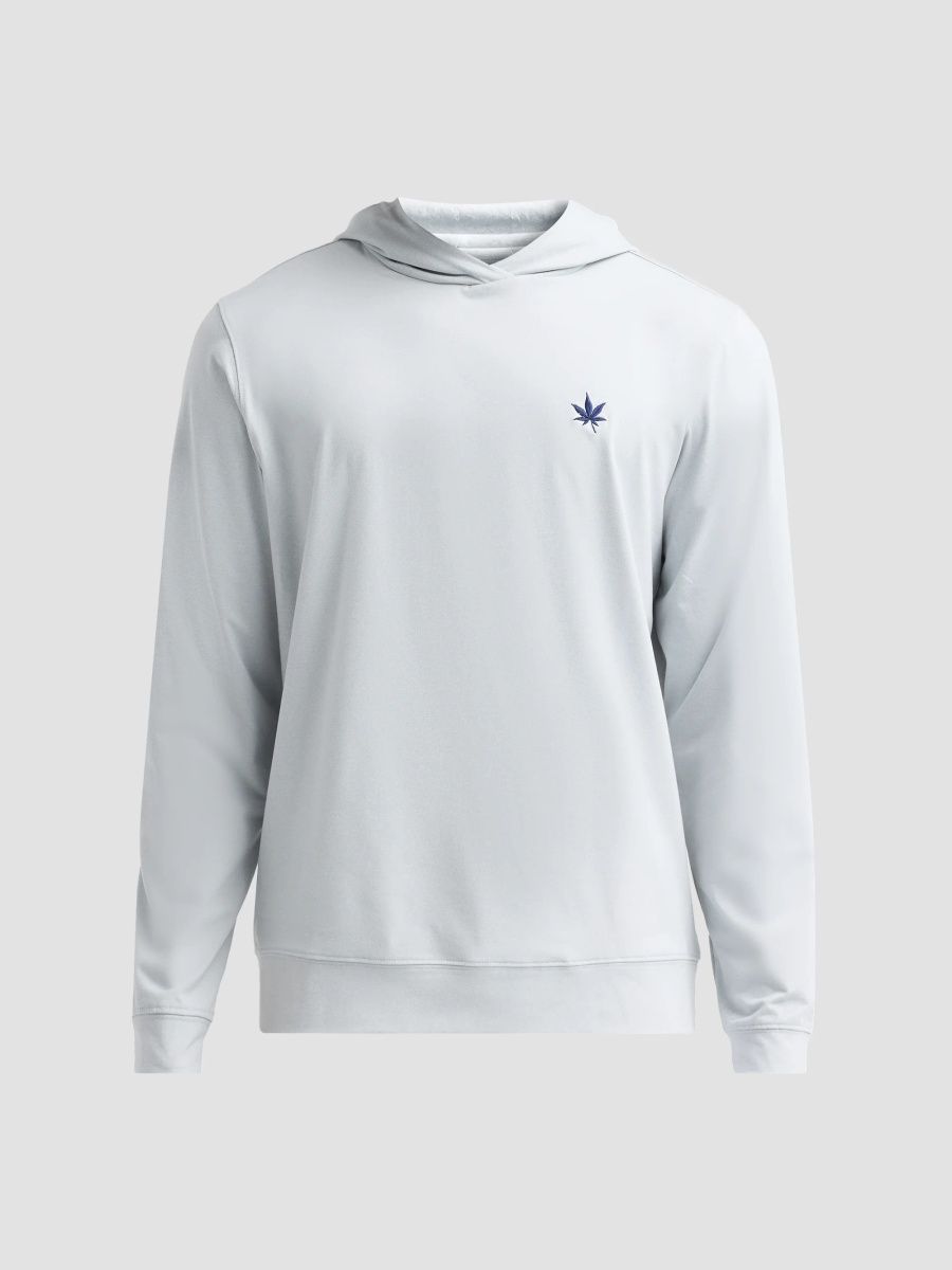 Men Greenwich Sport Hoodie - Cloud Heather - Size Small