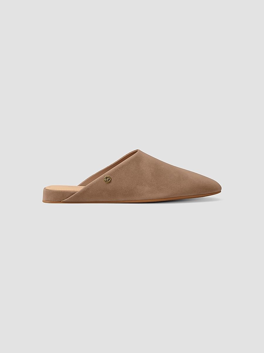 Women's Cady Suede Mules - Khaki - Size 11