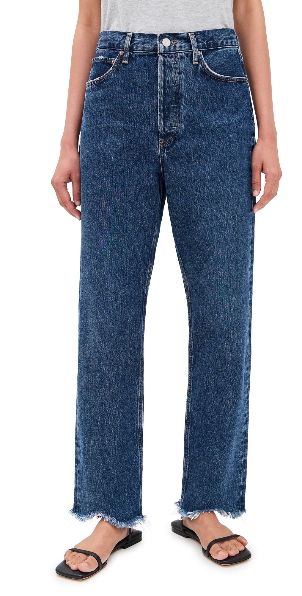AGOLDE 90s Mid Rise Straight Jeans Fountain 26