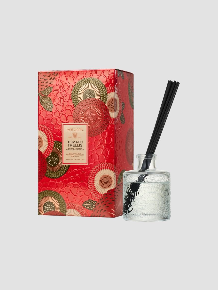 Voluspa Japonica Tomato Trellis Reed Diffuser