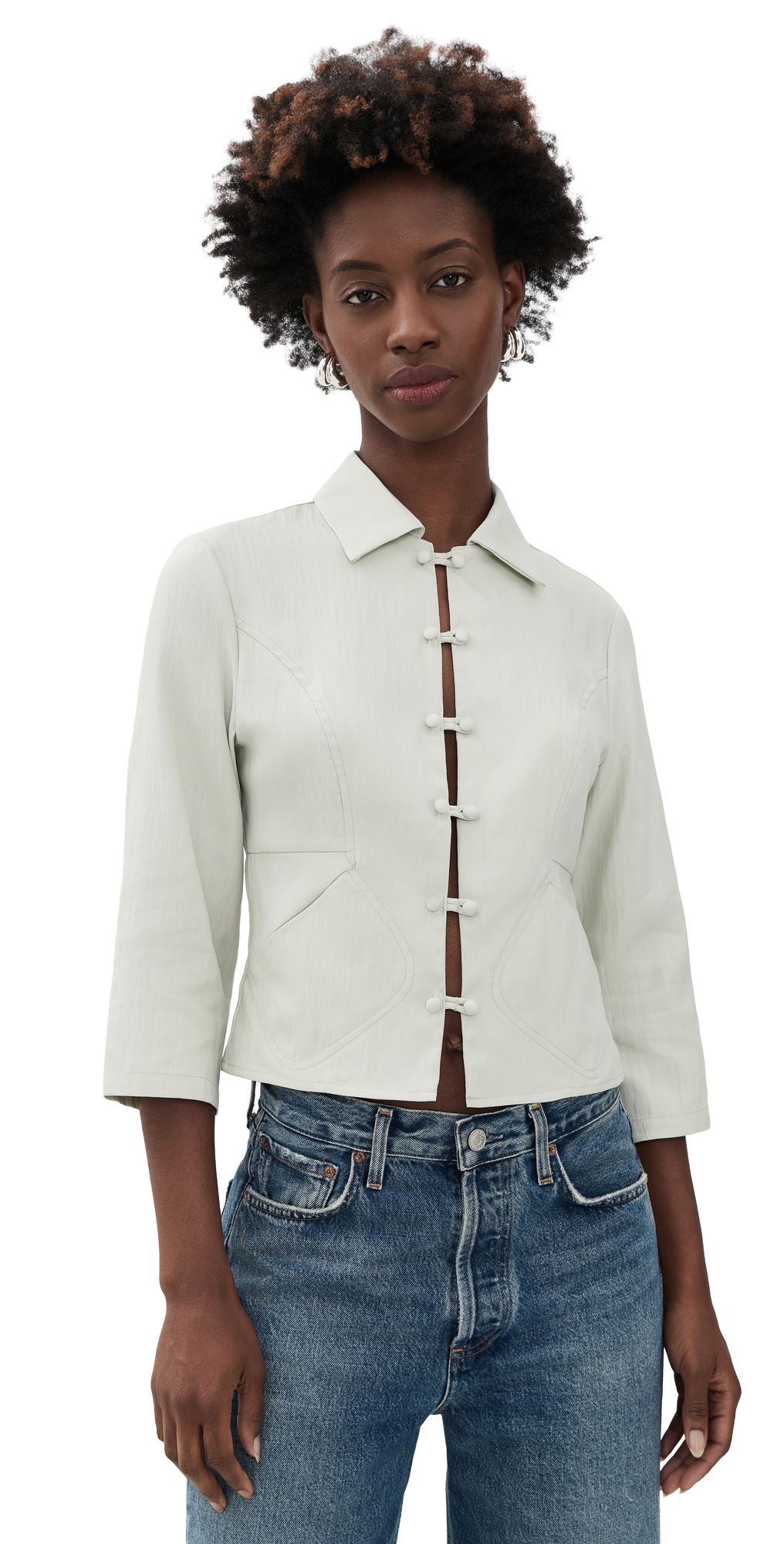 With Jéan Reya Jacket Dusty Sage XL