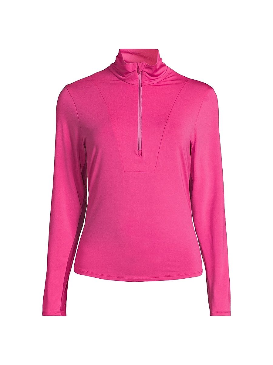 Women's Core Free Play Half-Zip Pullover - Mulberry - Size XL