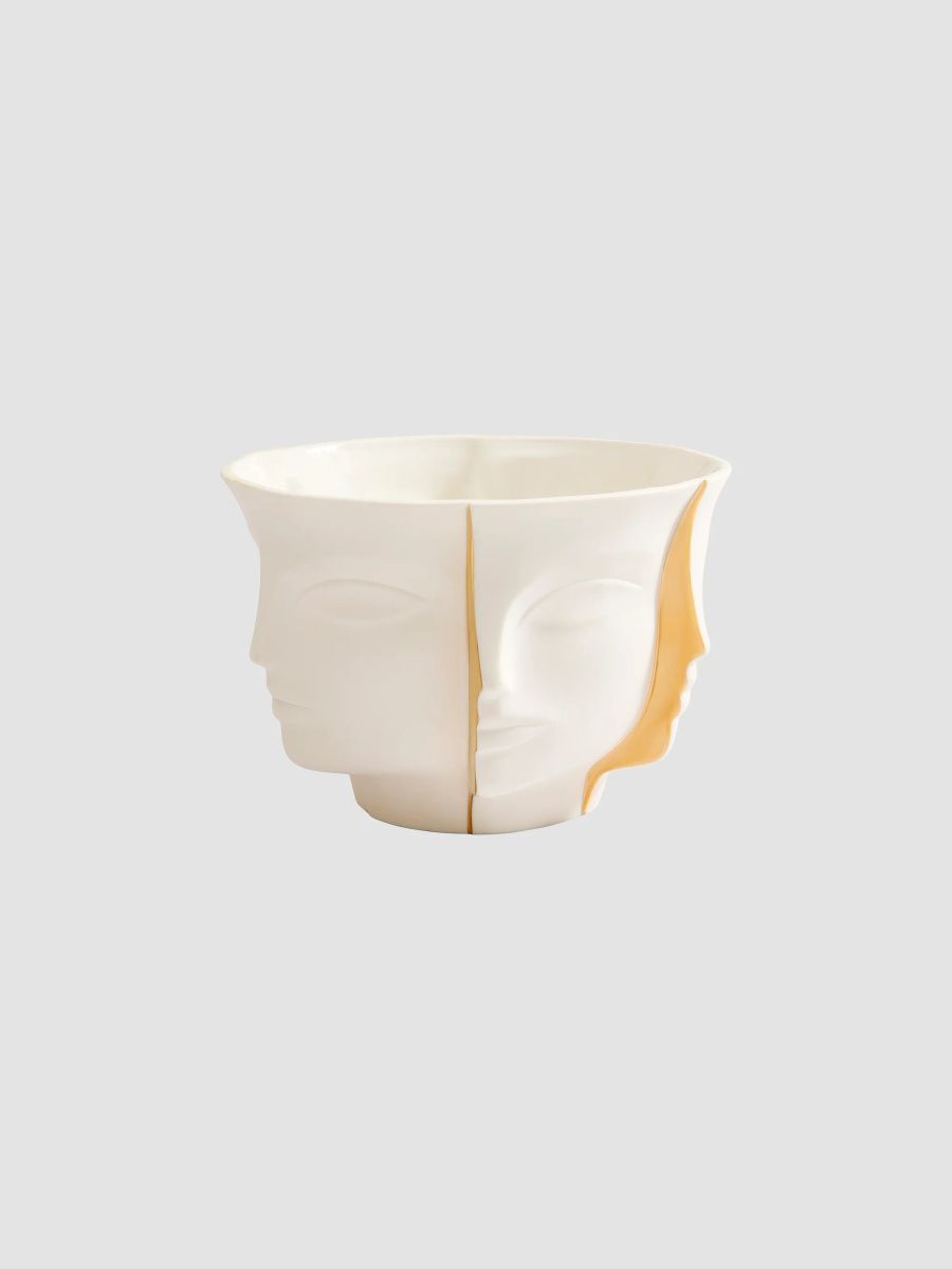Jonathan Adler Atlas Split Bowl - White