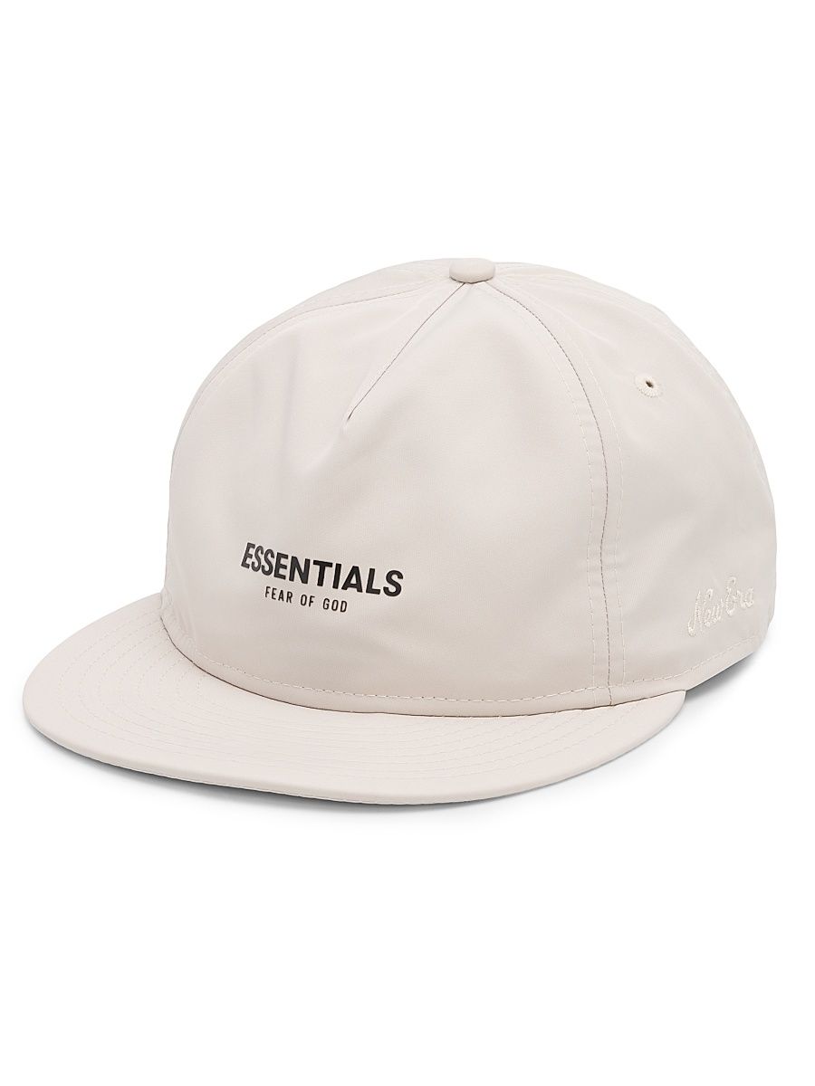 Men's New Era x Fear of God Essentials Flat-Brim Hat - Moonstruck