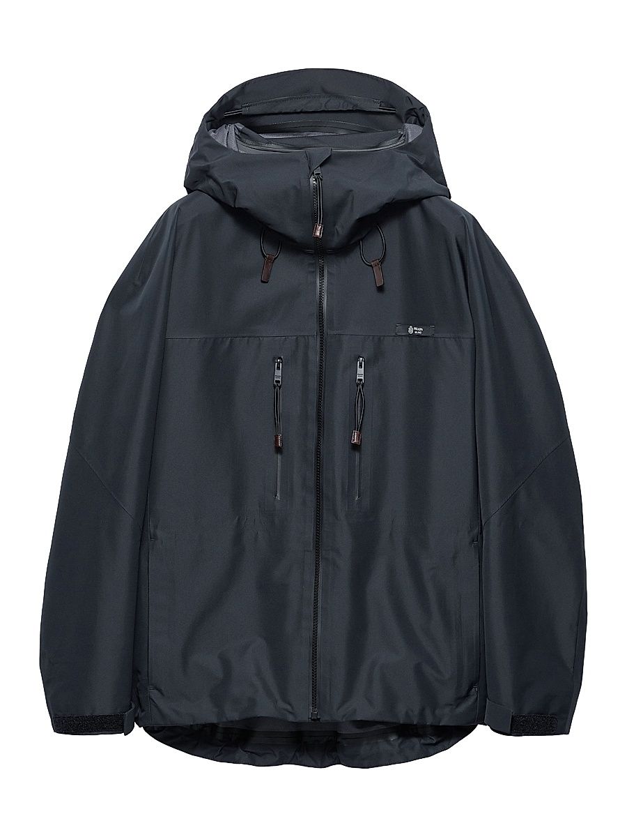 Women's Technical Fabric Jacket - Black - Size 4