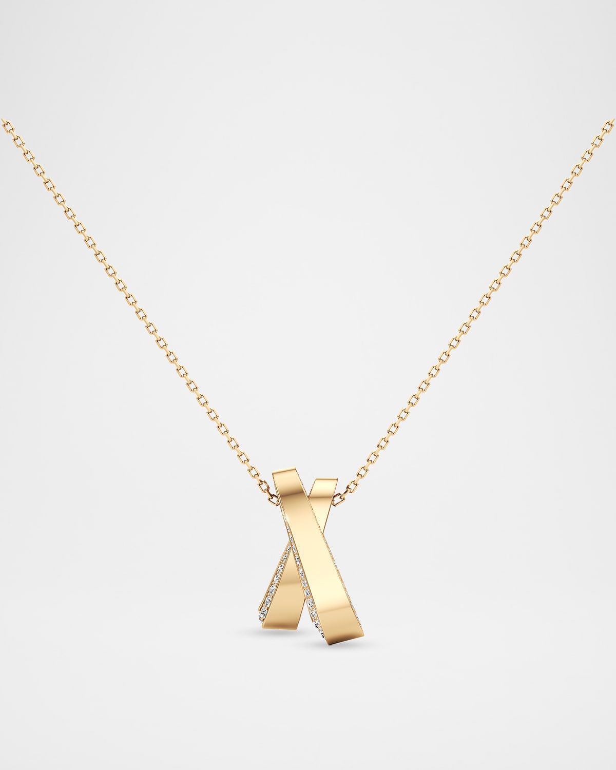 Infinite Lab-Grown Diamond Demi Pendant Necklace