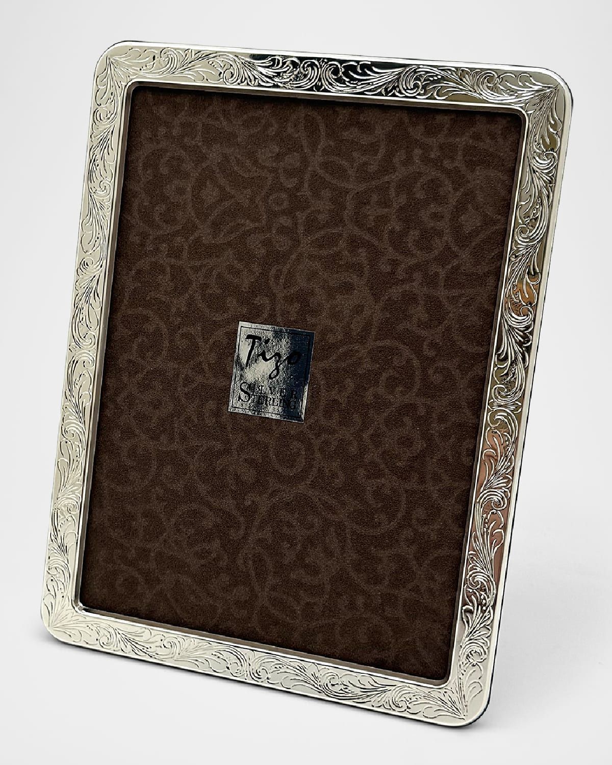 STERLING ROUNDED ENGRAVED FRAME