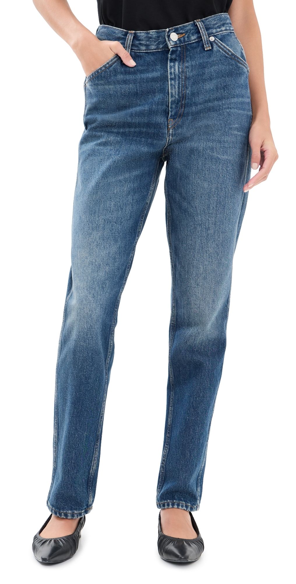RE/DONE Charlotte Jeans Melody Indigo 25