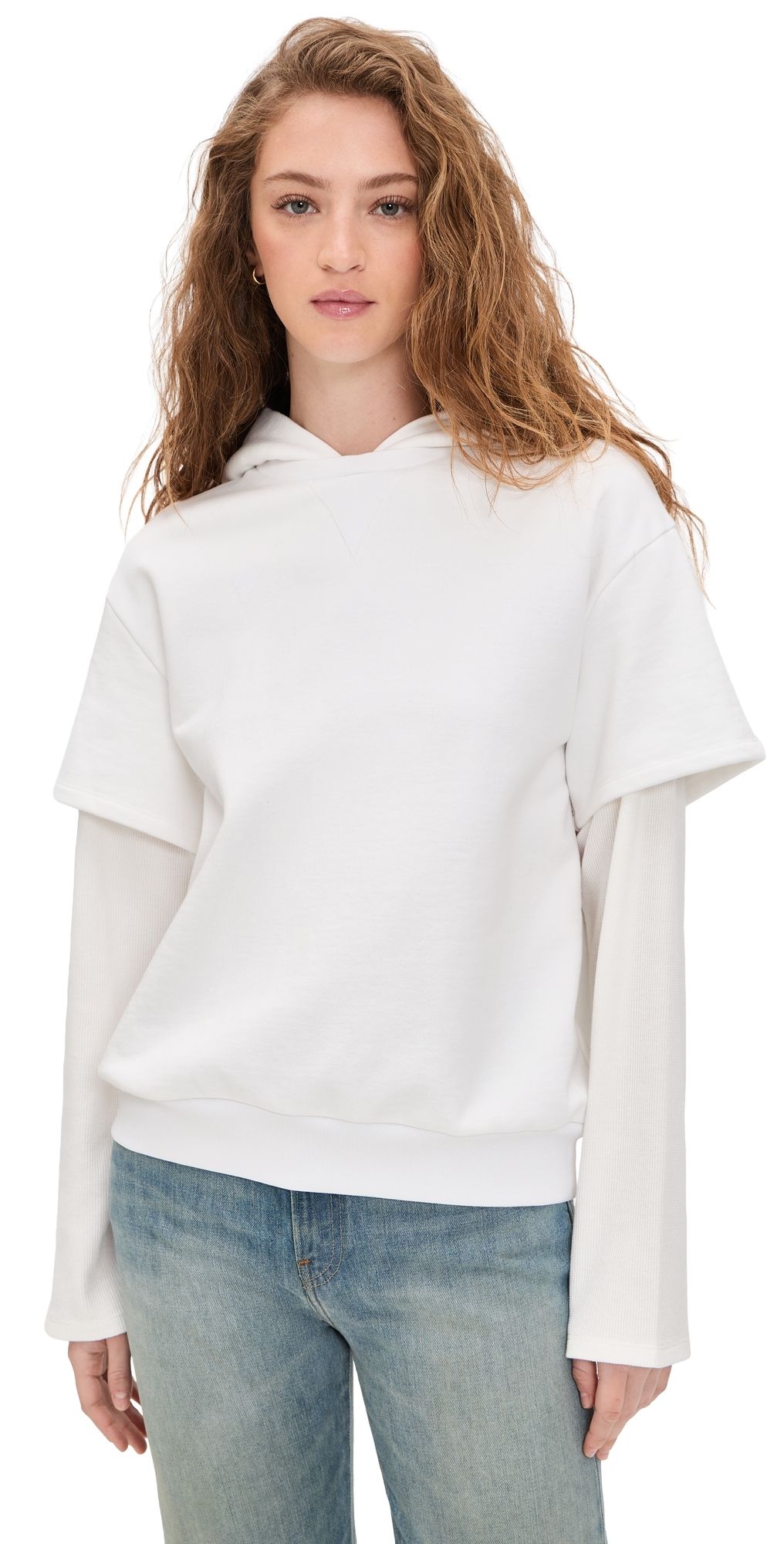 Still Here 2Tee Sweatshirt Milk XS