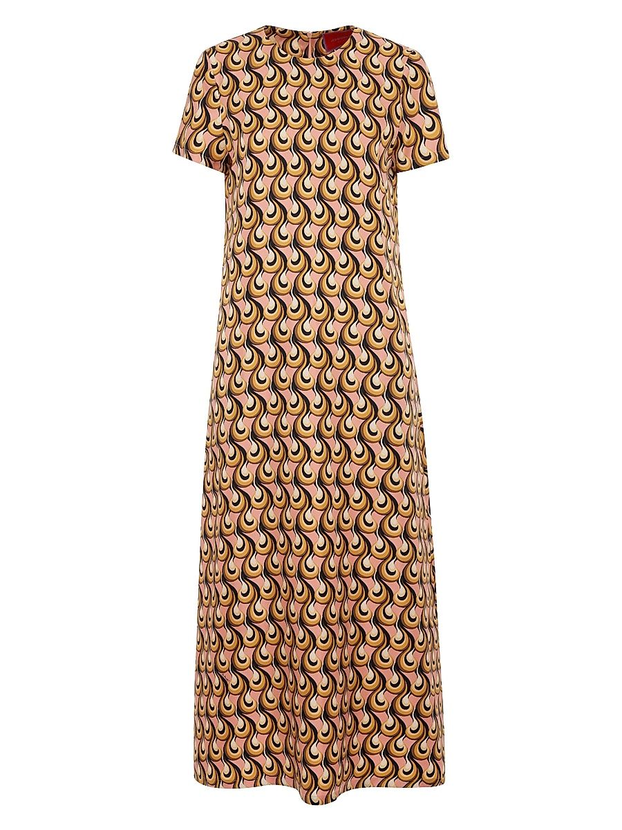 Women's Swing Dress - Melty Pink - Size Large