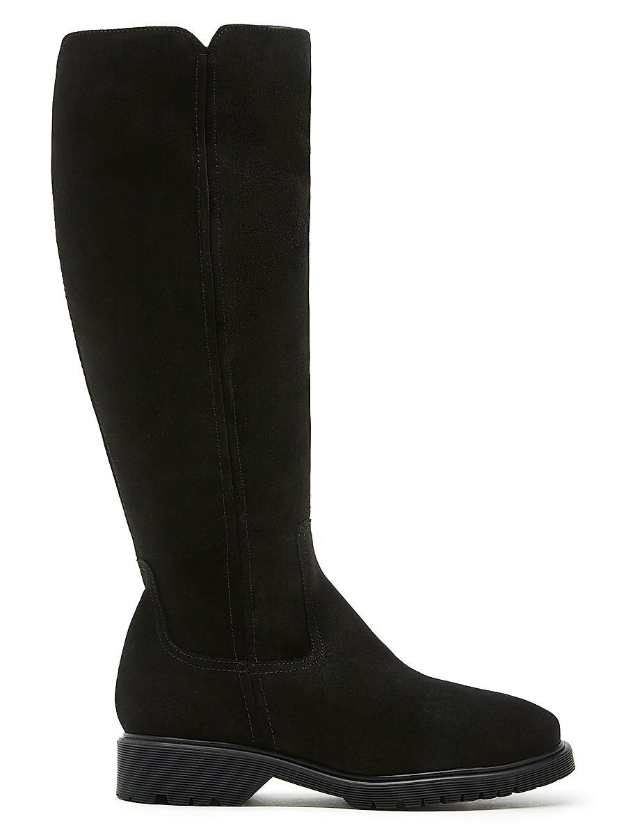 Women's Harry 40MM Shearling-Lined Suede Boots - Black Suede - Size 10
