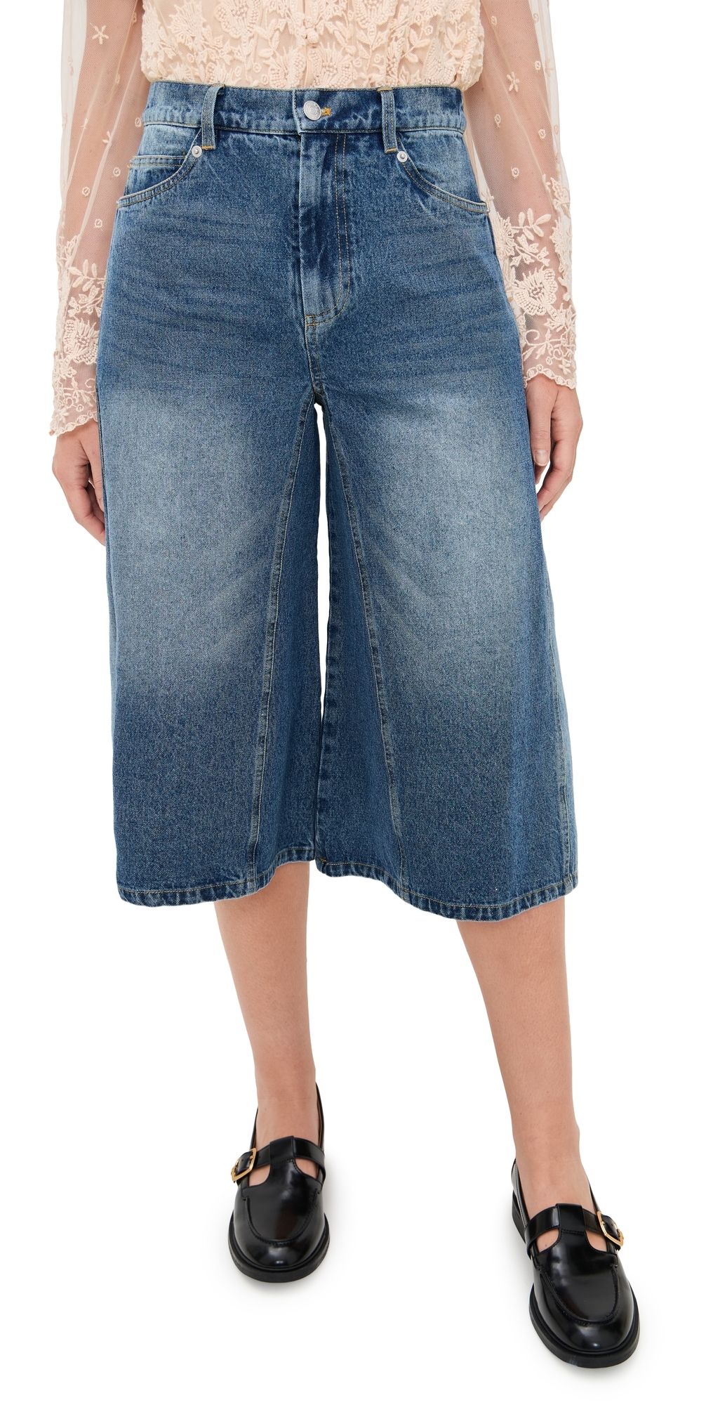 Sea Lyssa Denim Culottes Blue 00
