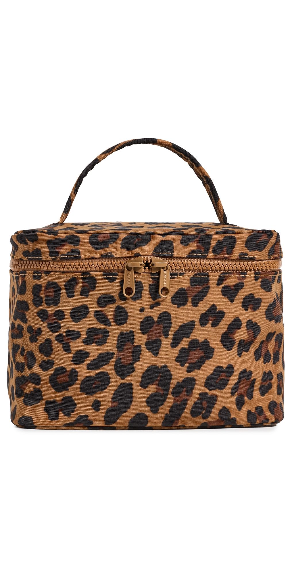 BAGGU Large Cosmetic Case Leopard One Size