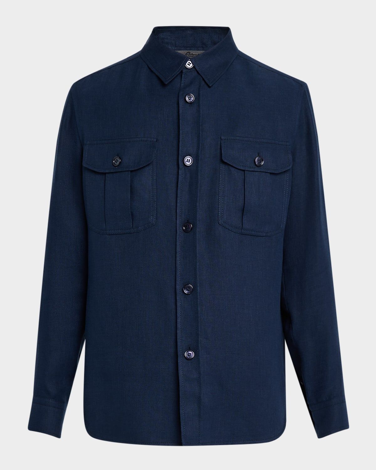 Men & apos;s Canvas Overshirt