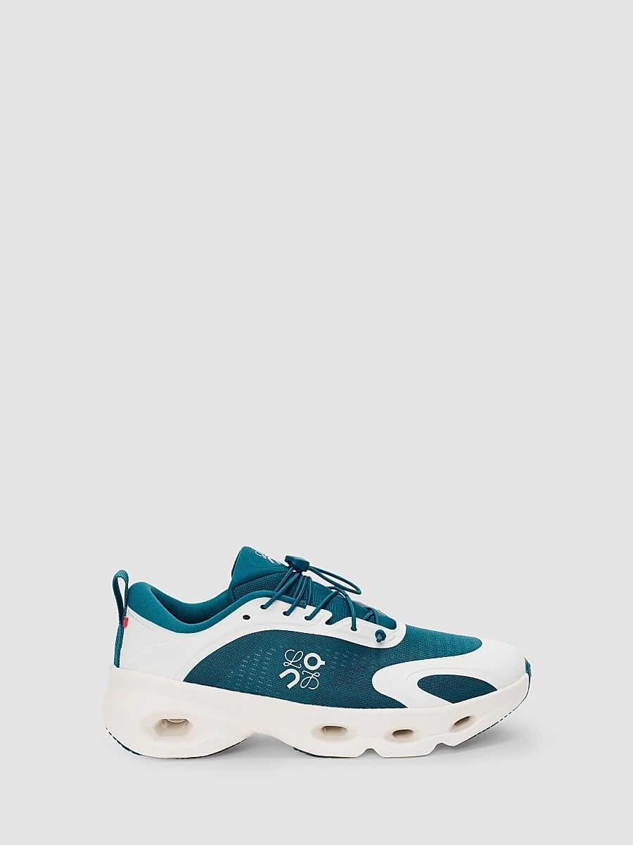 Men's LOEWE X ON Cloudsolo Low-Top Sneakers - Teal Eggshell - Size 13